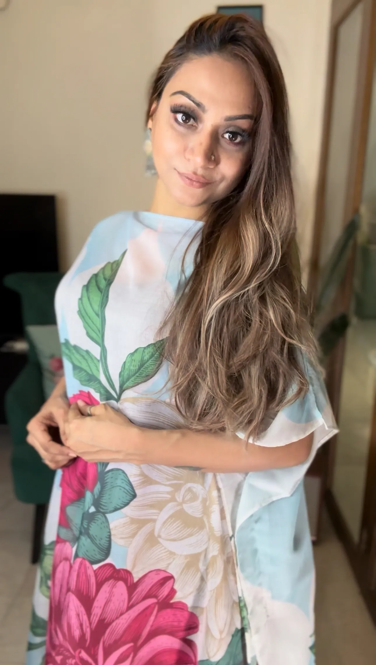 Kaftan Geometric floral - Image 3