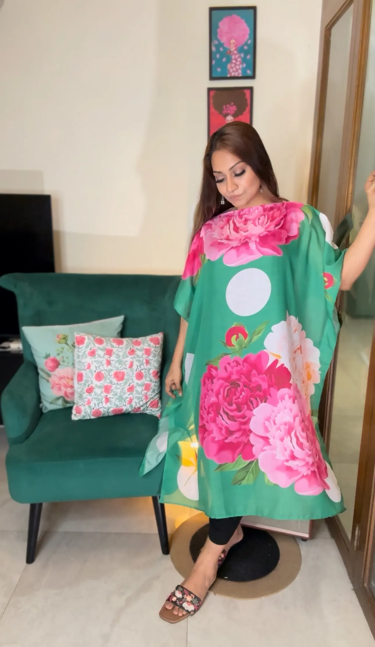 Kaftan green