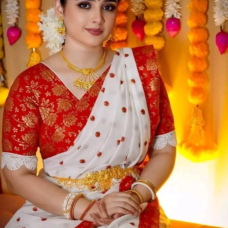 প্রিমিয়াম হাল্ফ সিল্ক কাপড় কোড (৫০৪)