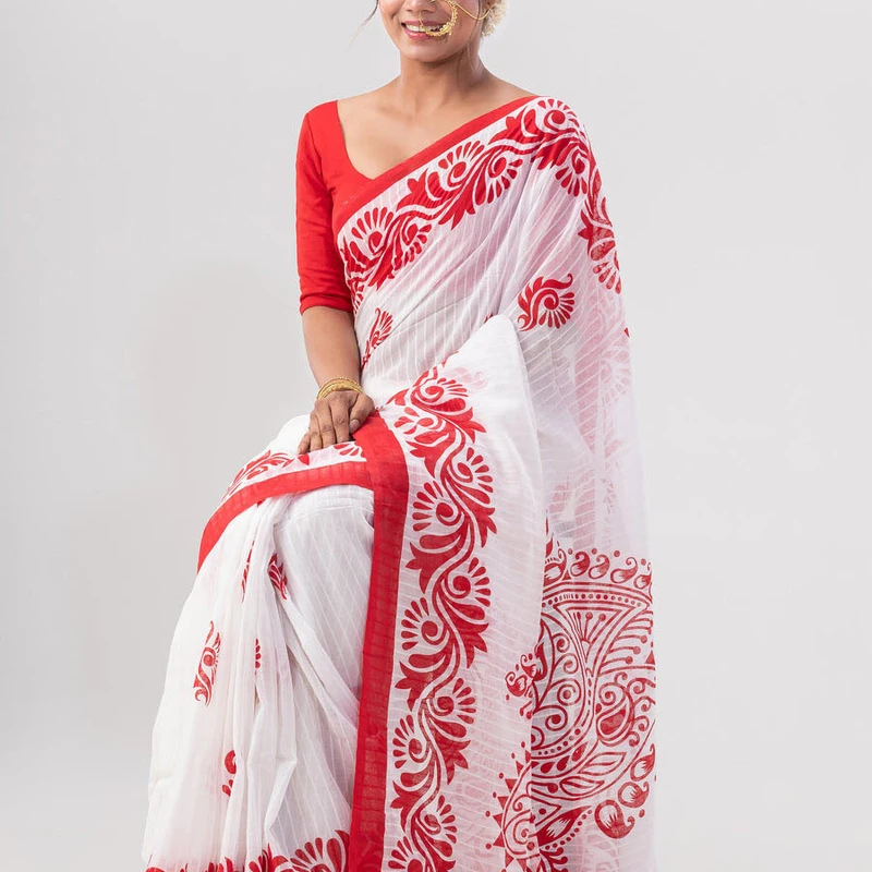 প্রিমিয়াম রেশম সিল্ক কাপড় কোড (৫০৩) - Image 4