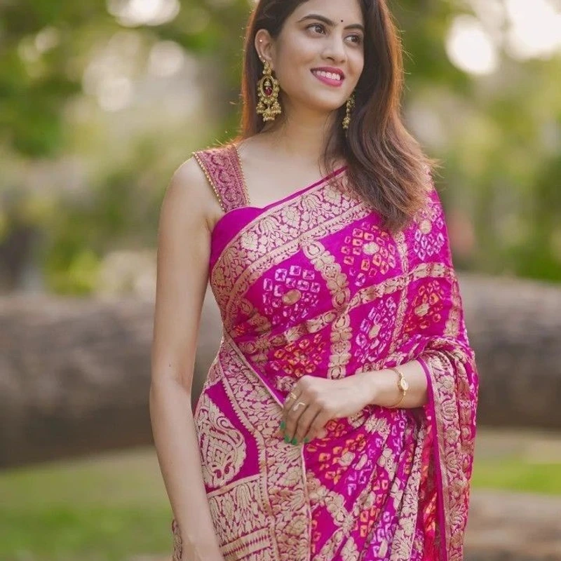রেশম সিল্ক শাড়ি - 333