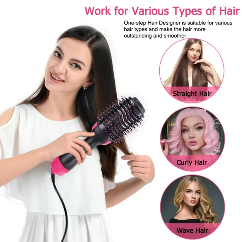 One Step Hair Dryer and Volumizer 3 in 1