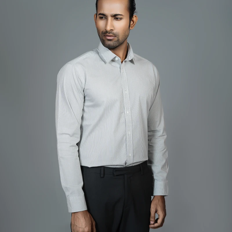 Formal checked shirt J2 ART-C212 - Image 3