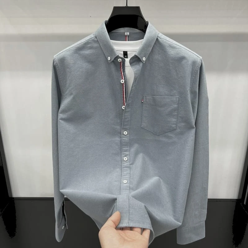 Ash color premium full sleeve shirt for men's ART-186