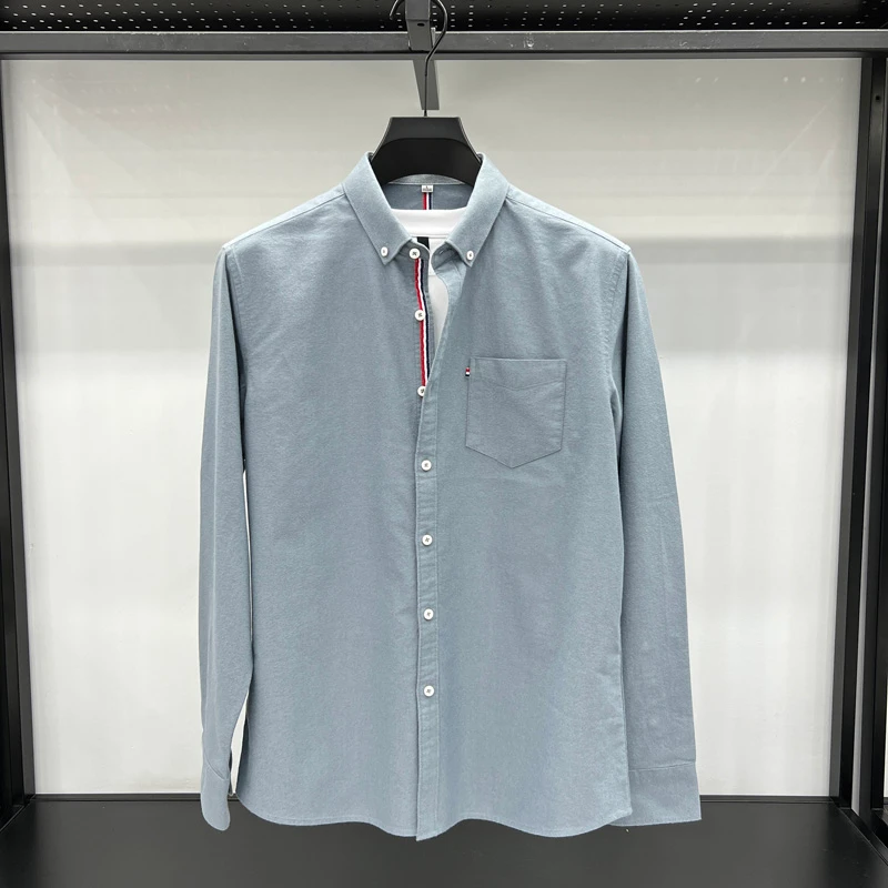 Ash color formal full sleeve shirt for men's ART-186 - Image 3