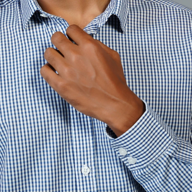 Formal checked shirt J2 ART-C211