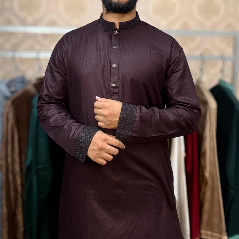 Premium embroidery panjabi - Image 3