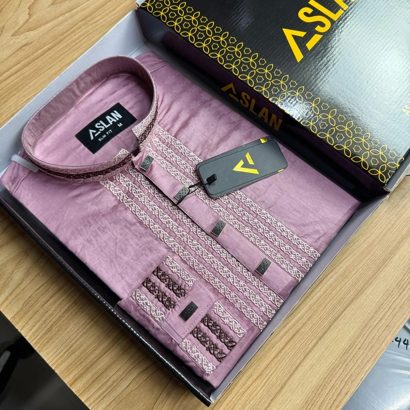 Luxury embroidery panjabi - Image 3