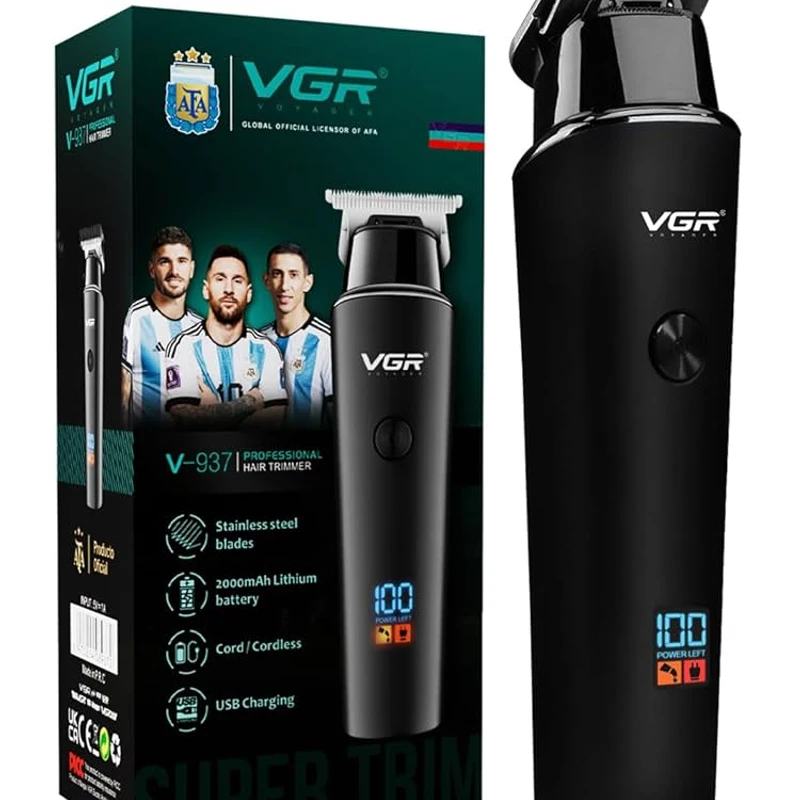VGR V-937 Cord Cordless Hair and Beard Trimmer for Men