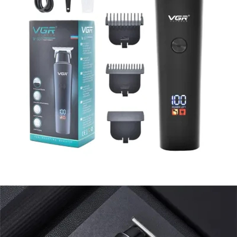 VGR V-937 Cord Cordless Hair and Beard Trimmer for Men