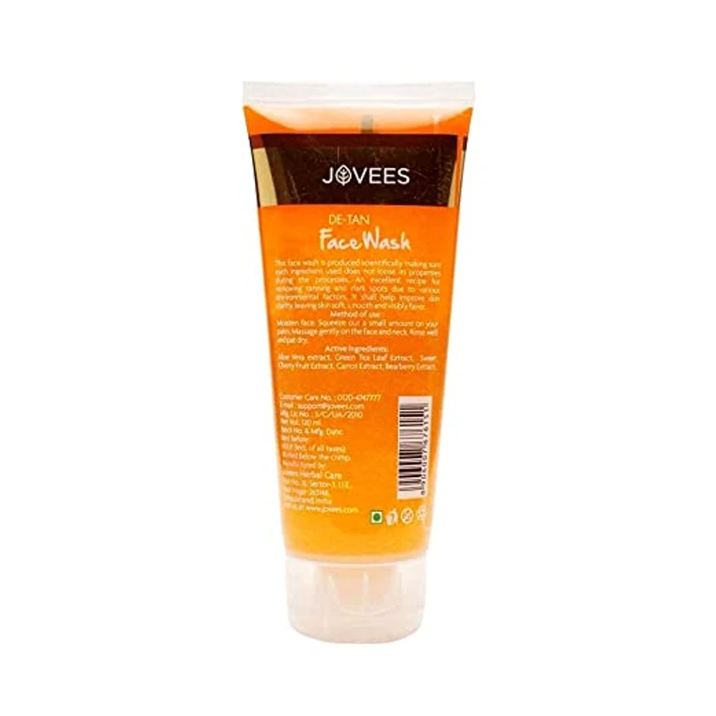 Jovees Herbal De-Tan Face Wash For Women