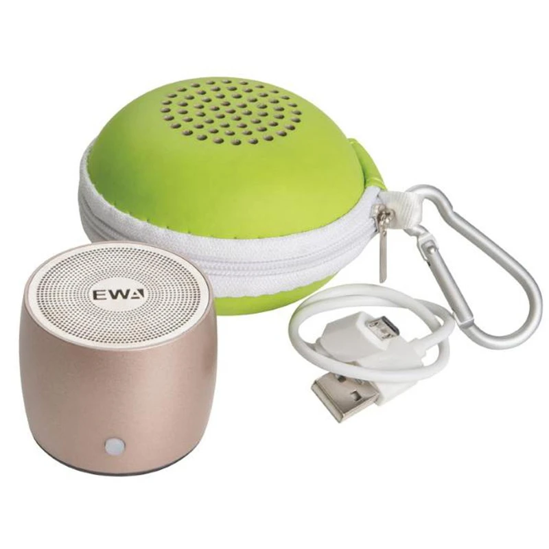 Portable Bluetooth Wireless Speaker EWA A103 -Silver - Bluetooth Speaker