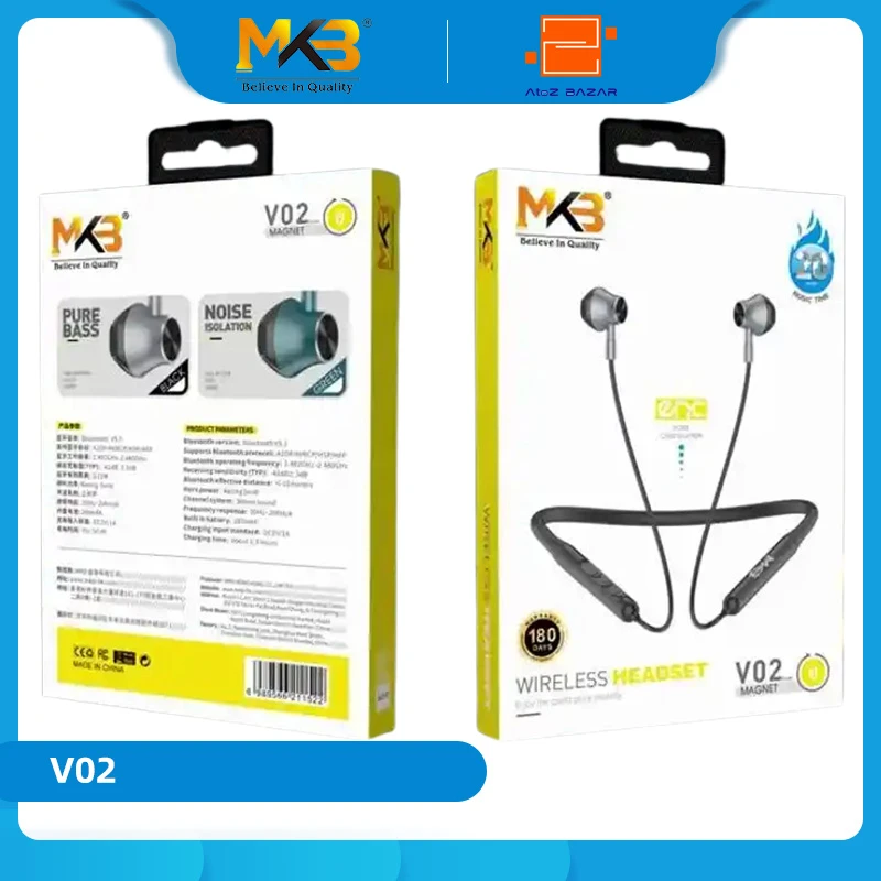 MKB V02 Magnetic ENC Neckband