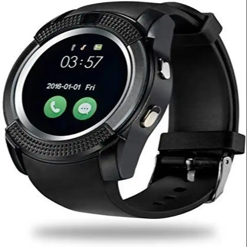 V8 Smart Watch For iOS and Android Mobile -Black - Image 3