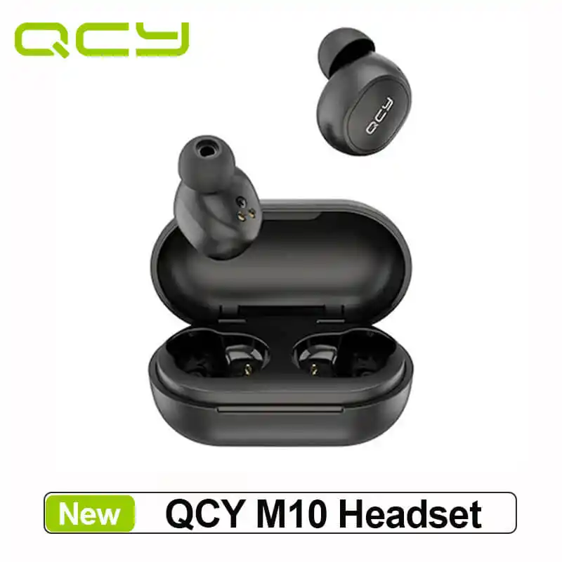 QCY M10 TWS Wireless in Ear Earphones – Black