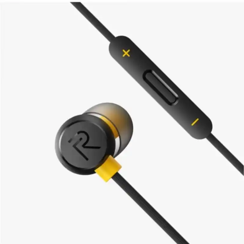 Realme Buds 2 Wired Earphones with mic – Black - Image 3