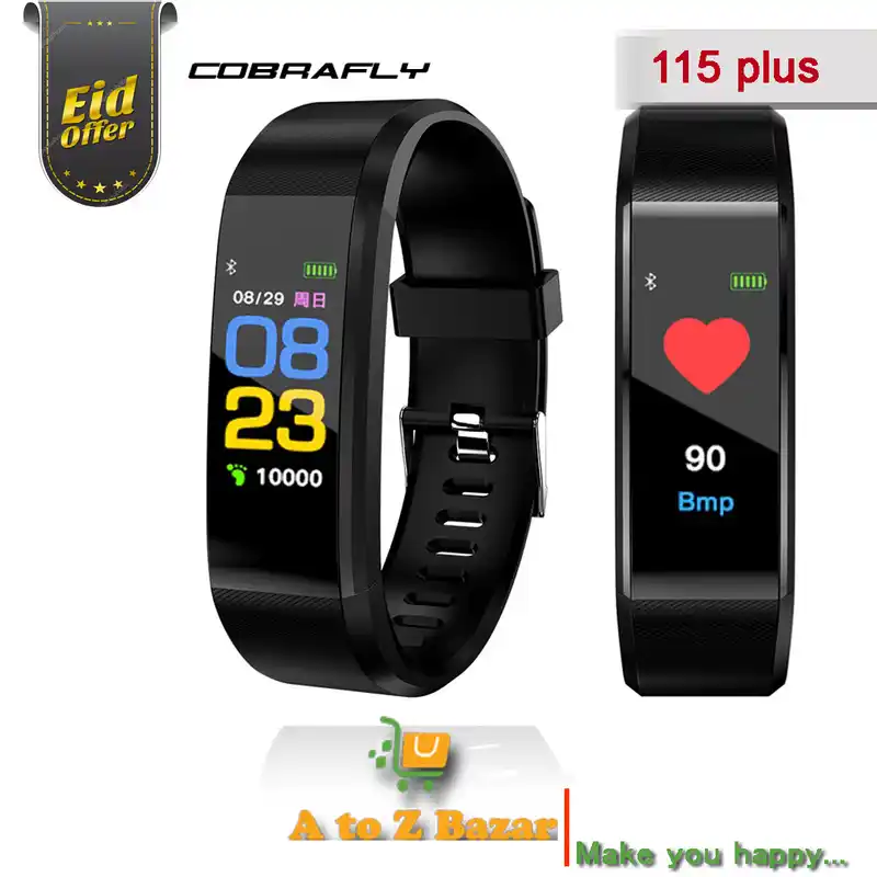 115 PLUS Bluetooth Bracelet Smart Watch for Android and IOS