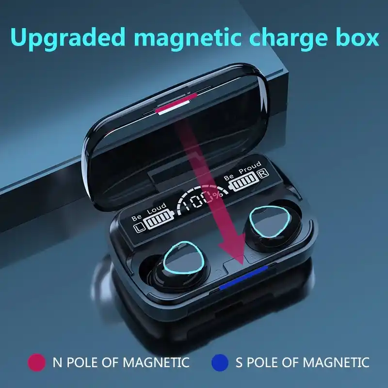 Newest M10 Digital Indicator True Wireless Earbuds - Image 3