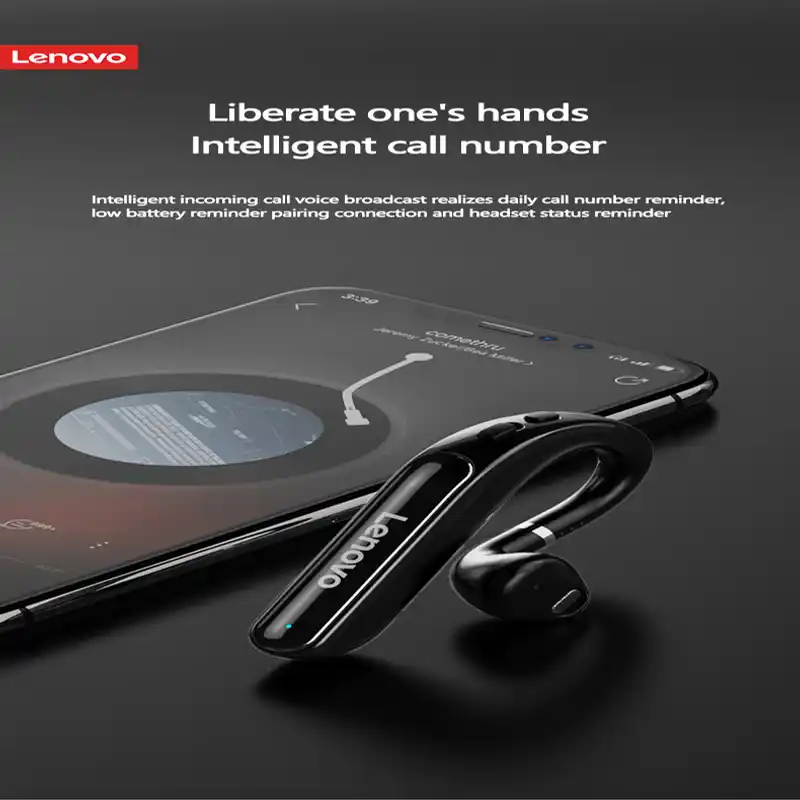 Lenovo TW16 Wireless Bluetooth Headphone ENC Noise Reduction Ear Hook HiFi Sound Quality Earphone - Image 5