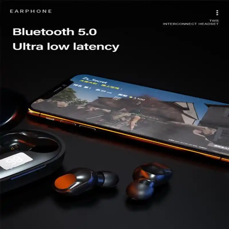 Lenovo XT91 TWS Earbuds Wireless Bluetooth Headphones 5.0 AI Control Gaming Headset Stereo Sport bass With Mic Noise Reduction