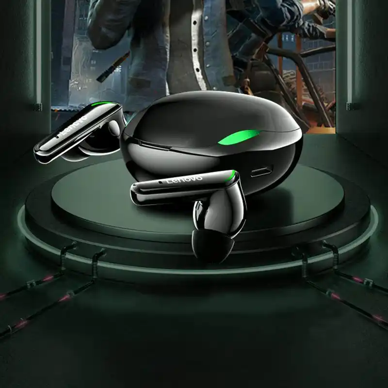 Lenovo XT92 TWS Gaming Headphone Low Latency Professional Gamer Bluetooth Earphone With Mic 9D Stereo HiFi Headset - Image 4