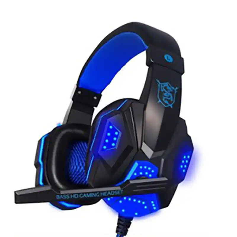 PLEXTONE PC780 Gaming Headphone Over-ear Stereo Bass with Mic for PC Wired Headset with LED Light Computer Earphone Noise Cancel