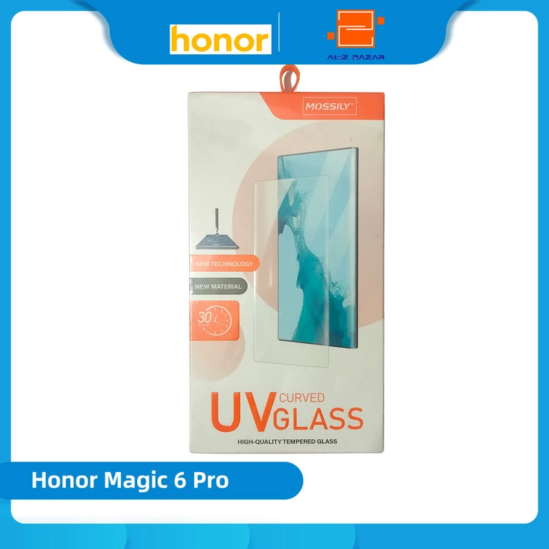 Honor Magic 6 Pro - UV Glue Curved Tempered Glass