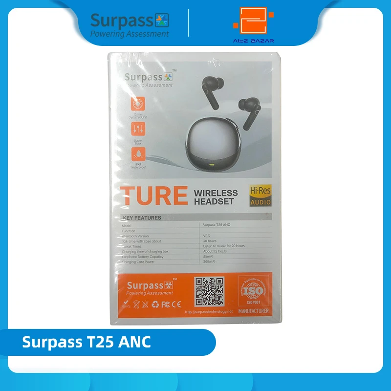 Surpass T25 ANC Wireless Earbuds