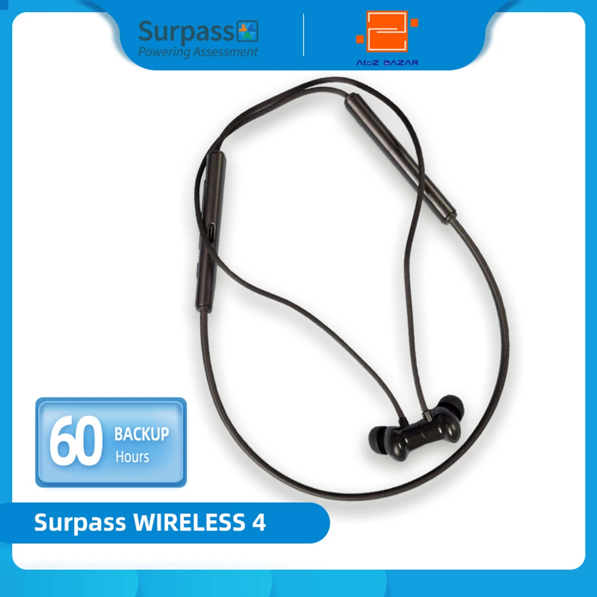 Surpass Wireless-4 Sports Neckband Headphone