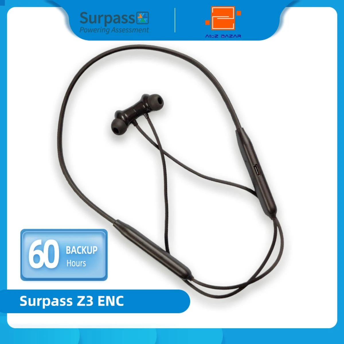 Surpass Z3 ENC Sports Neckband Headphone