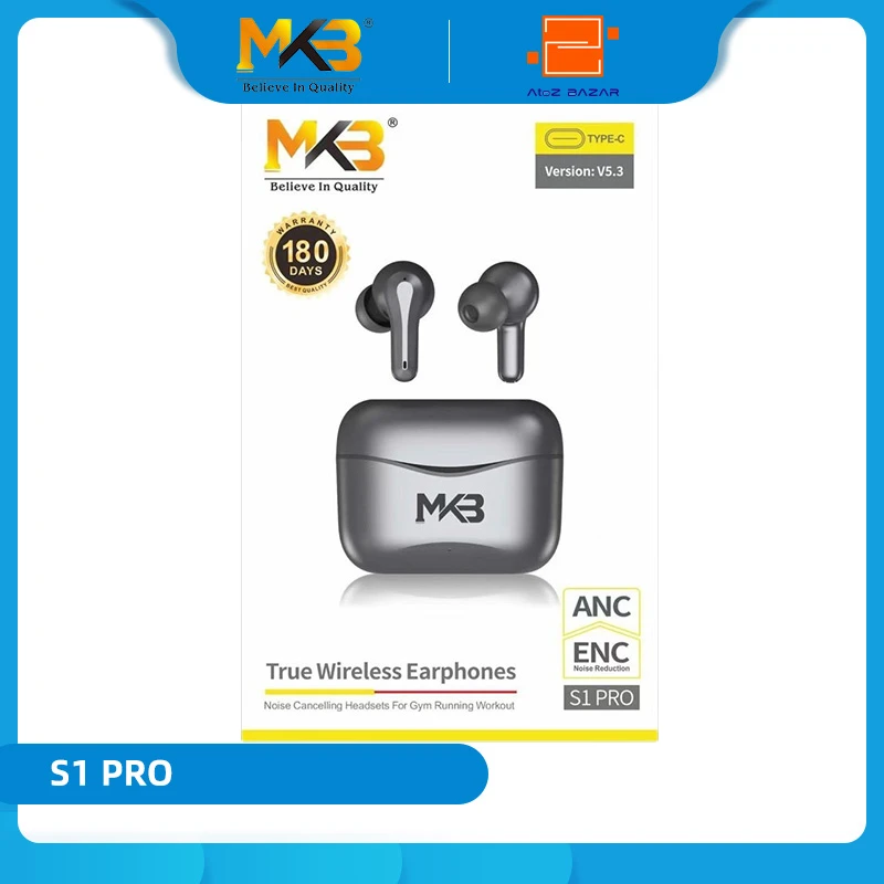 MKB S1 Pro ANC/ENC Wireless Earphones