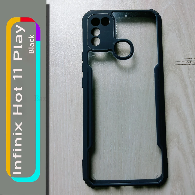 Infinix Hot 11 Play - Back Cover - Black
