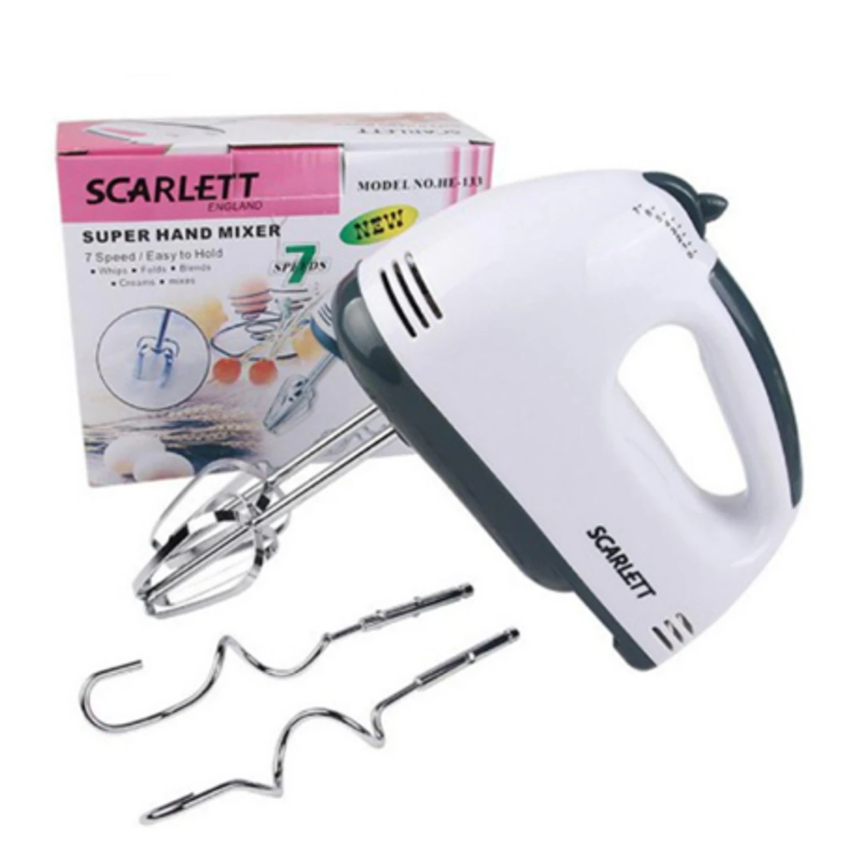 Scarlett - Electric Egg Beater and Mixer for Cake Cream