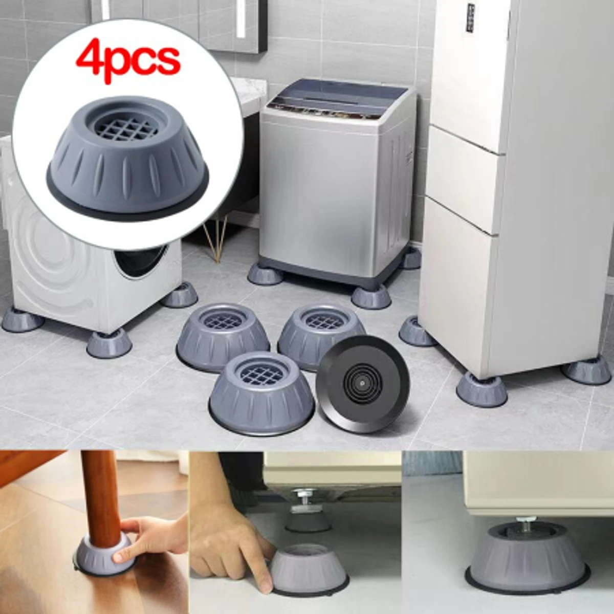 4pcs Anti Vibration Feet Pads