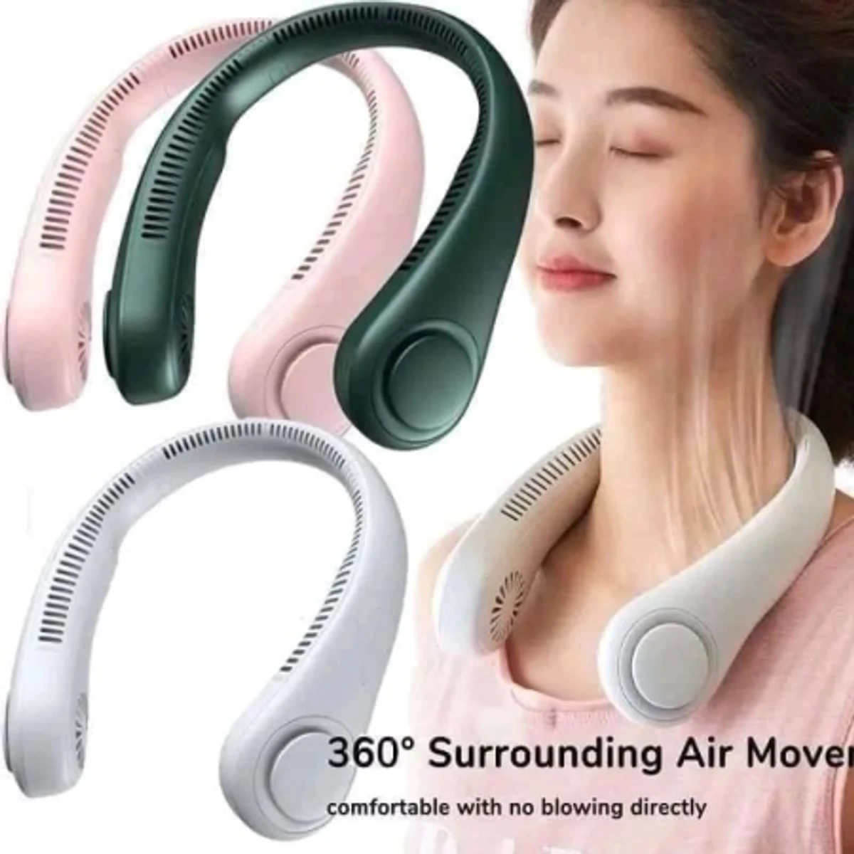 Mini Neck Portable Hanging Rechargeable Air Cooler Summer Sport Fan