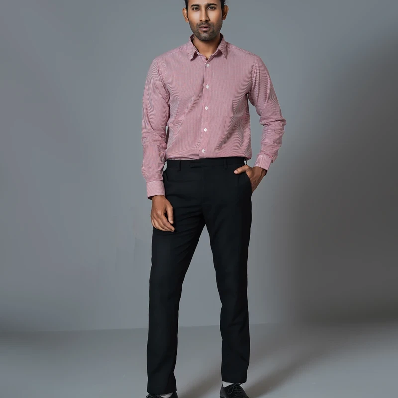 Formal stripes shirt J ART-S214 - Image 3