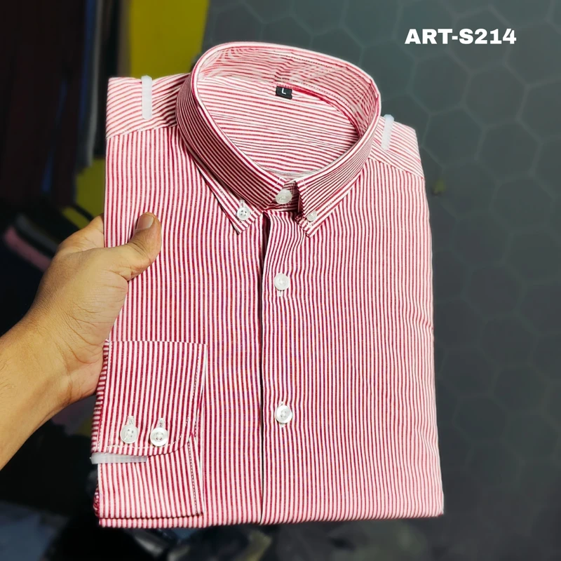 Formal stripes shirt J ART-S214 - Image 4