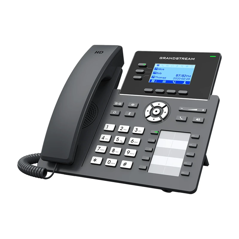 Grandstream GRP2604 3-Line 6-SIP Carrier Grade IP Phone with Adapter