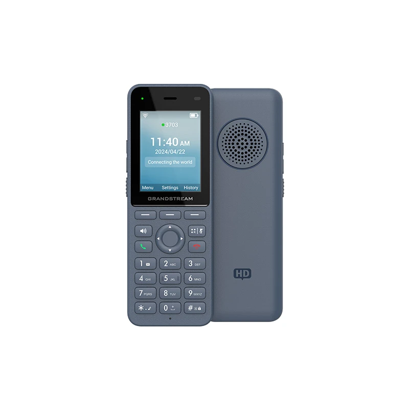 Grandstream WP826 Cordless Wi-Fi Blue IP Phone with 3 SIP Accounts 3 Line