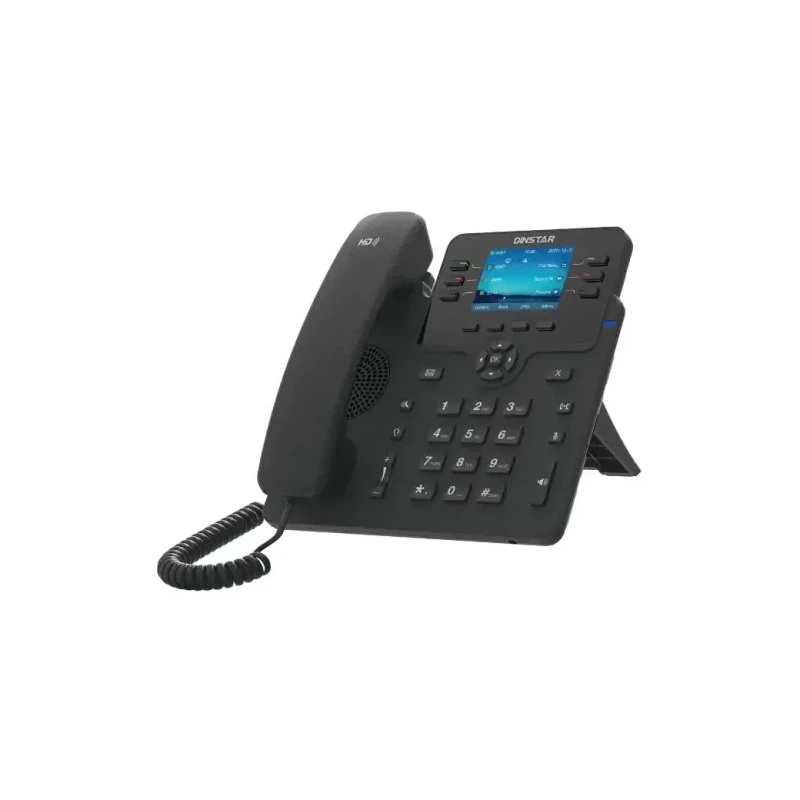 DINSTAR C63GP Color Screen IP Phone with POE & With Adapter