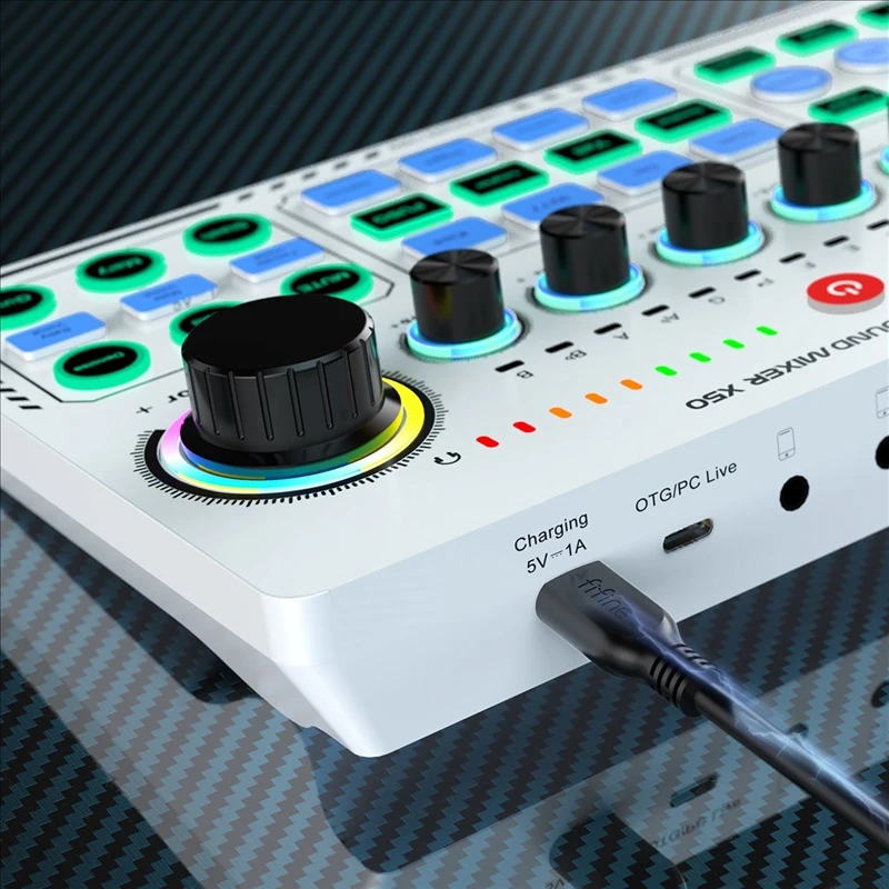 X50 Sound Card Live Webcast Sound Mixer - Image 3