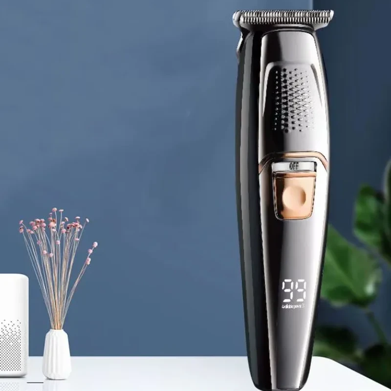 Kemei KM-8602 USB rechargeable hair clipper haircut machine beard trimmer LCD display men' & Women trimmer Avatech - Image 4