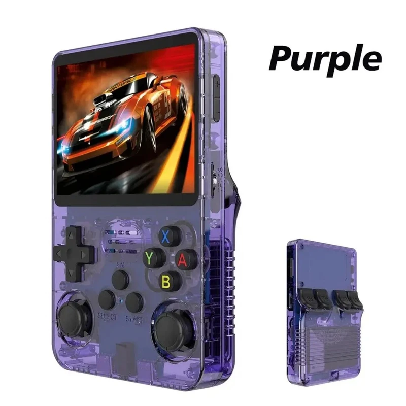 Open Source R36S Retro Handheld Video Game Console Linux System 3.5 Inch IPS Screen Portable Pocket Video Player 64GB 128G Games - Image 4