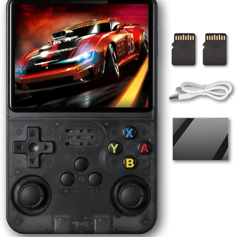 Open Source R36S Retro Handheld Video Game Console Linux System 3.5 Inch IPS Screen Portable Pocket Video Player 64GB 128G Games - Image 5