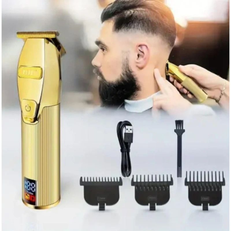 HTC AT-566 Professional Hair Clippers for Men Cordless Trimmer with LCD Display Avatech