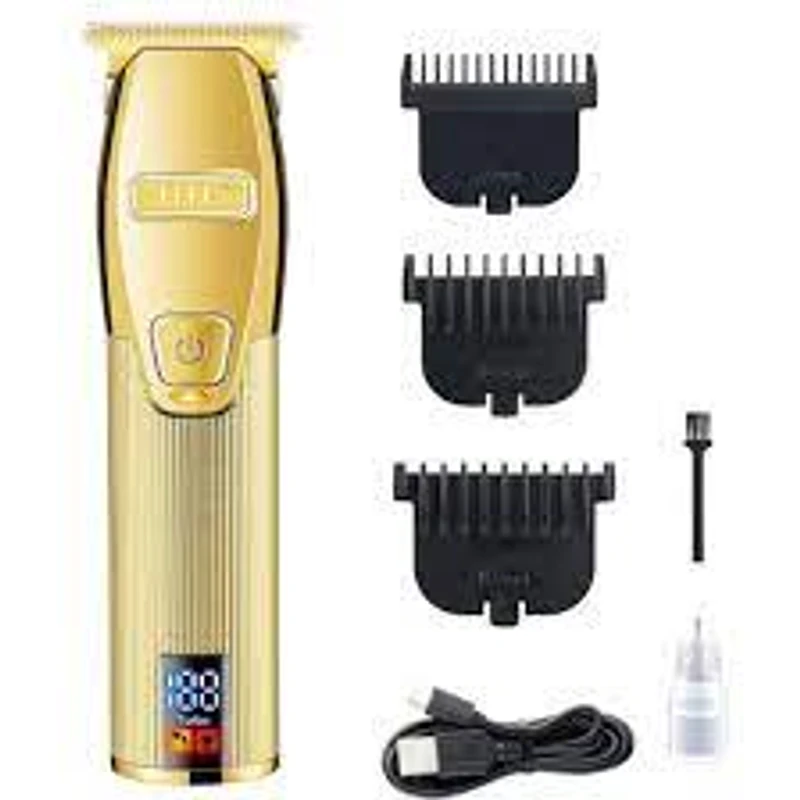 HTC AT-566 Professional Hair Clippers for Men Cordless Trimmer with LCD Display Avatech - Image 4