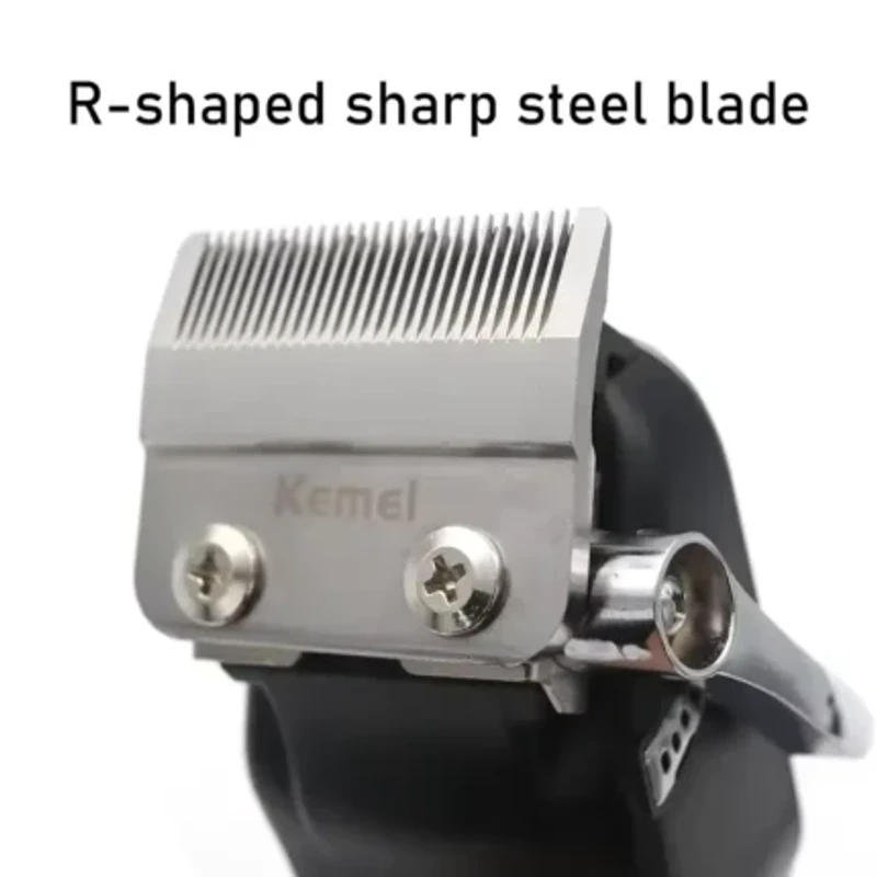 Kemei KM-1550 Professional Trimmers For Men LED Display Sound Arm Wireless USB Interface Hair Cutting Machine Trimmers No Ratings - Image 5