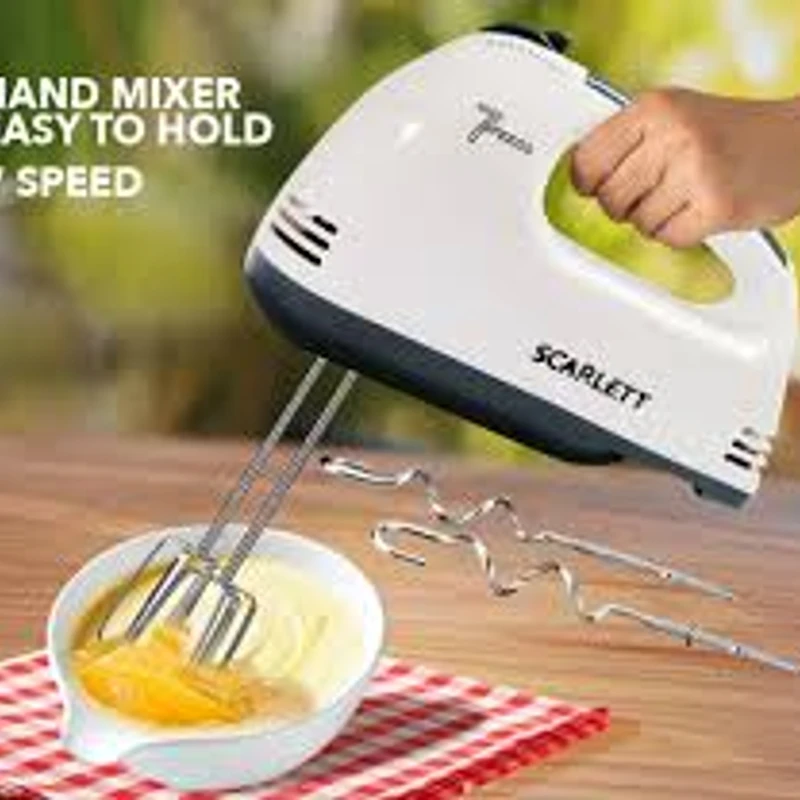 Scarlet electric super hand mixer egg bitter - Image 4
