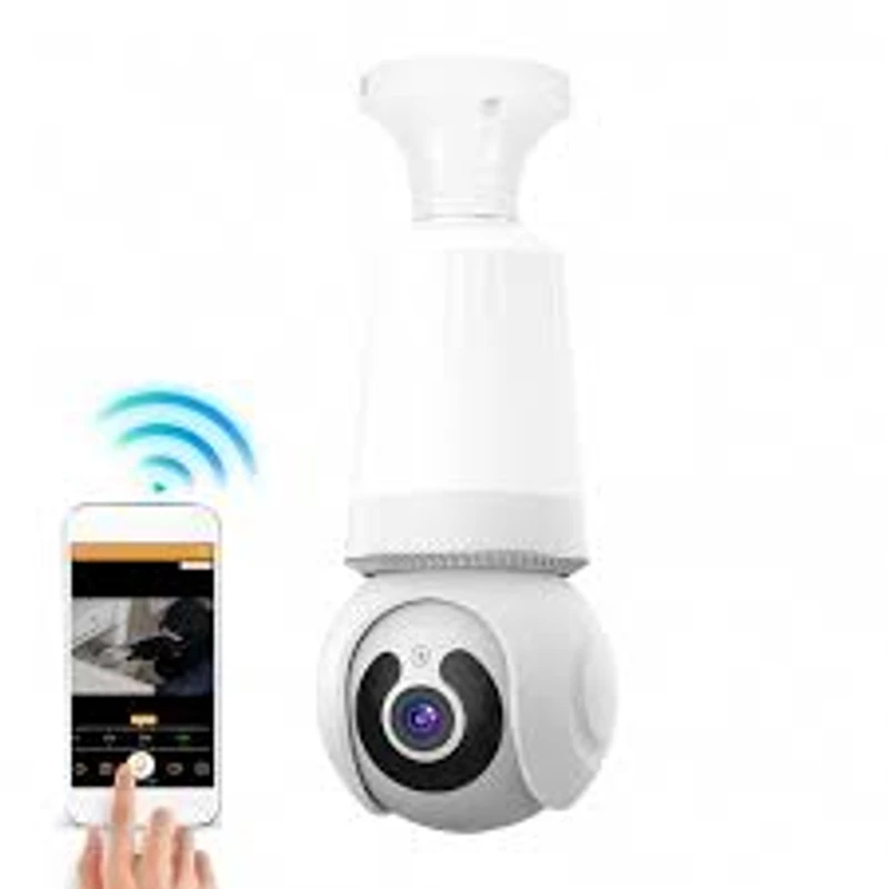 V380 PRO Q26 1080P WIFI IP Camera Night Vision Two-way Voice 2MP Bulb 360 Degree Robotic WIFI Indoor Camera - Image 4