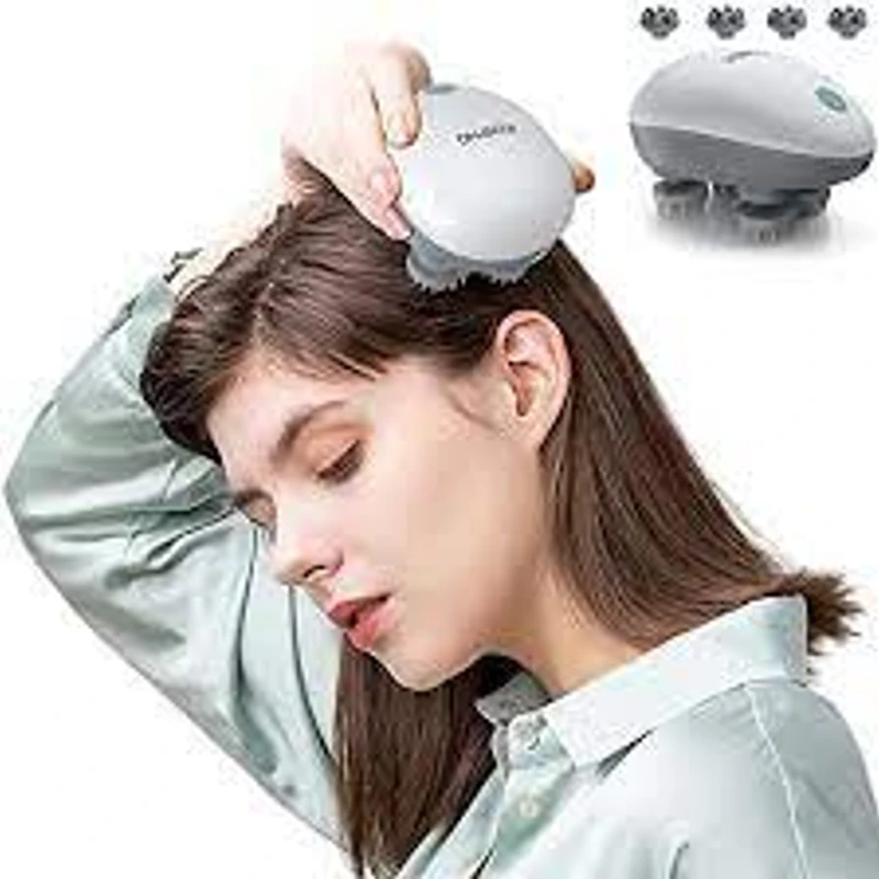 Scalp Head Hair Massager Electric Health Care Antistress Relax Body Massagem Deep Saude Tissue Prevent Body Massage
